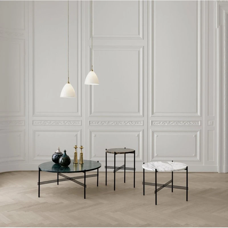 GUBI Bestlite BL9 Hanglamp Ø21 Chroom Matte Wit