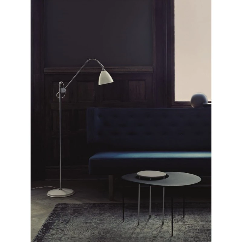 GUBI Bestlite BL3 Vloerlamp - Geel Messing & Porselein