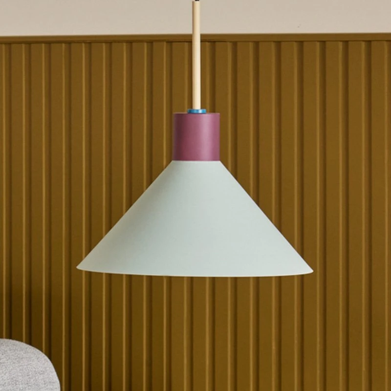 Hübsch Crayon Hanglamp Ø35 - Beige/Blauw/Mint/Bordeaux