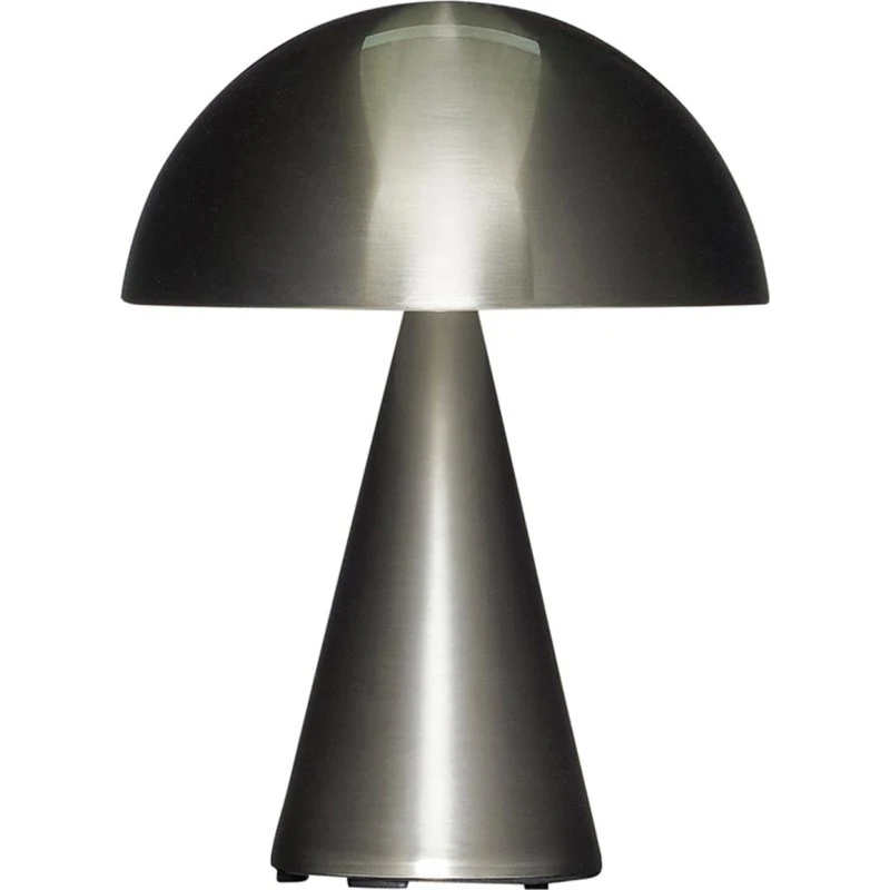 HÜBSCH Mush LED tafellamp - Nikkel - Dimbaar - IP44