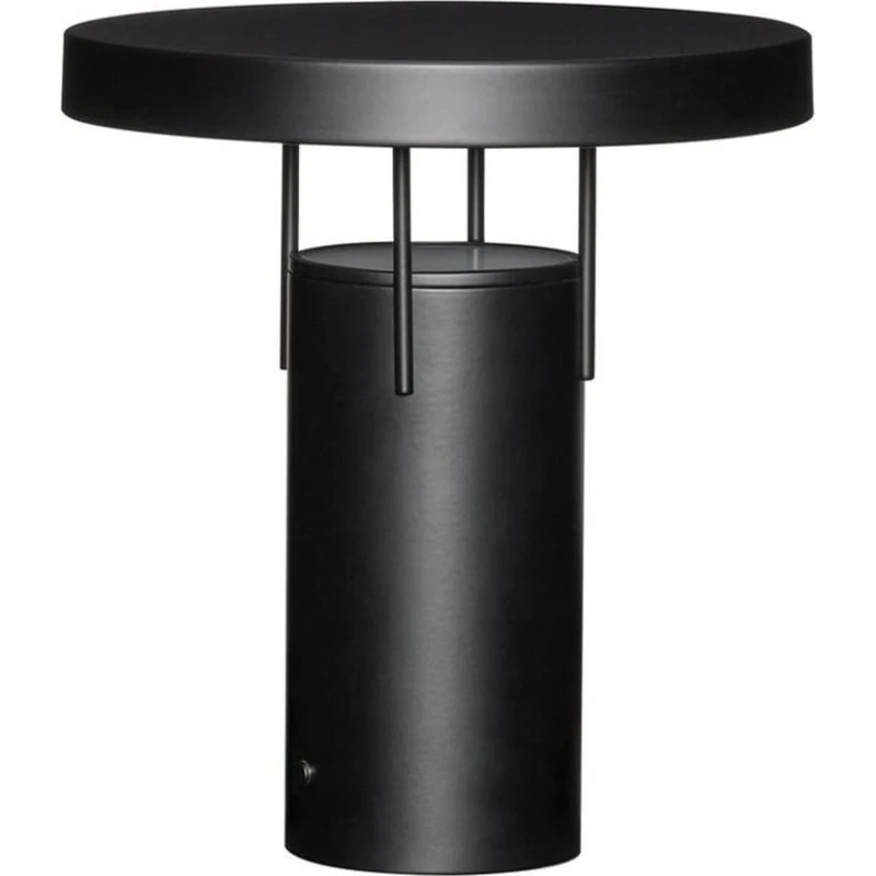 HÜBSCH BringMe LED tafellamp, matzwart, 28 cm