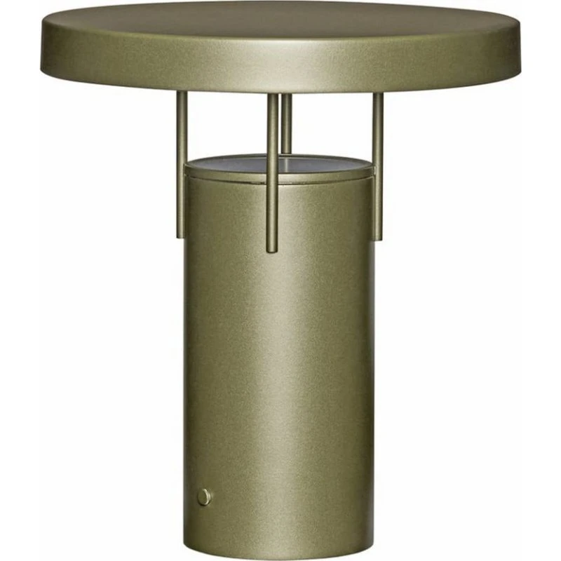 HÜBSCH BringMe LED tafellamp - Donkergroen Metallic - 28 cm