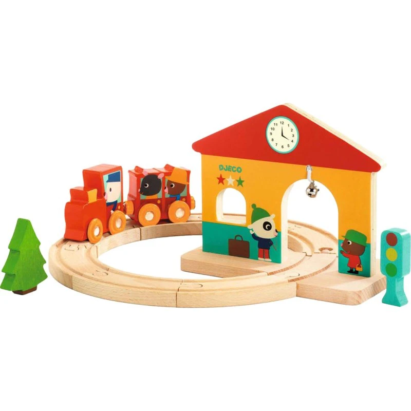 Djeco Houten Minitrain vanaf 18 maanden