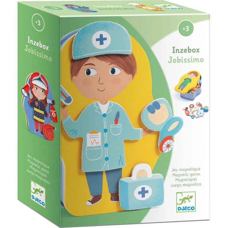 Djeco Jobissimo DJ03086 Magnetisch Beroepenspel