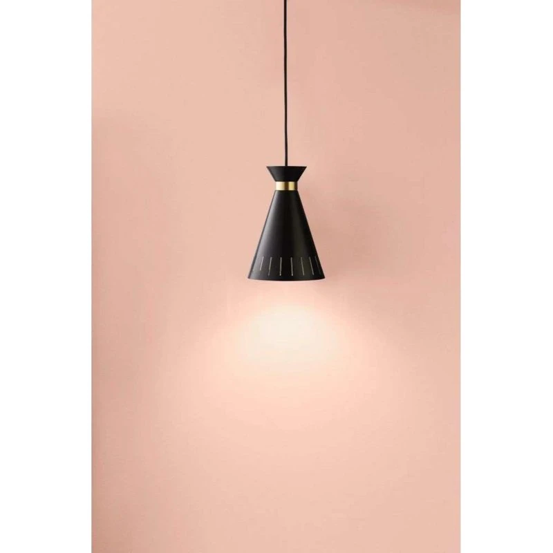 Warm Nordic Cone hanglamp zwart Ø 16 cm