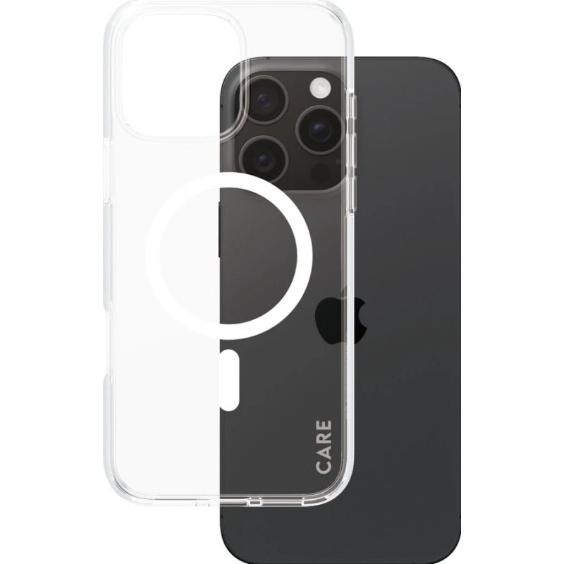 PanzerGlass CARE Urban Combat MagSafe Case voor iPhone 16 Pro Max - Wit