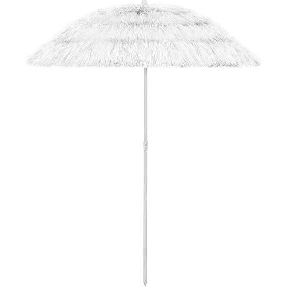 vidaXL Strandparasol Hawaï 180 cm wit