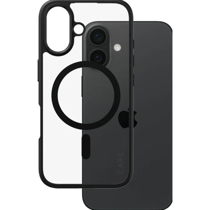 PanzerGlass CARE Urban Combat MagSafe Case voor iPhone 16 - Black