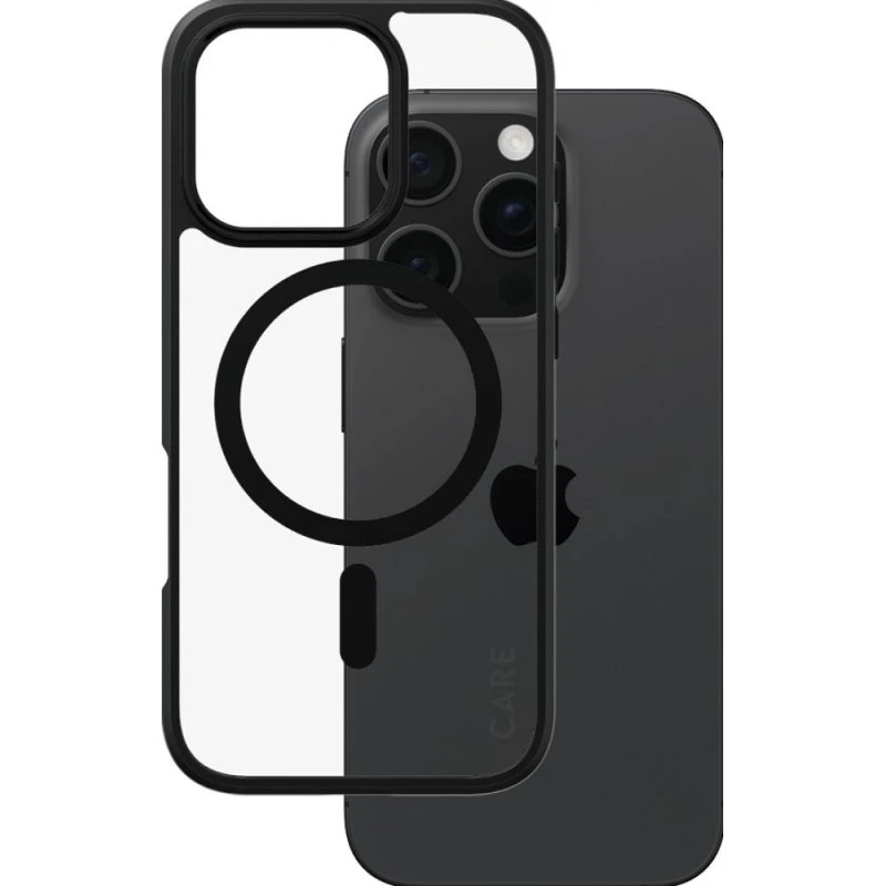 PanzerGlass CARE Urban Combat MagSafe Case voor iPhone 16 Pro - Black