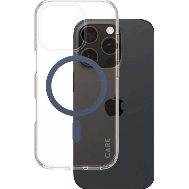 PanzerGlass CARE Urban Combat MagSafe Case voor iPhone 16 Pro - Blue