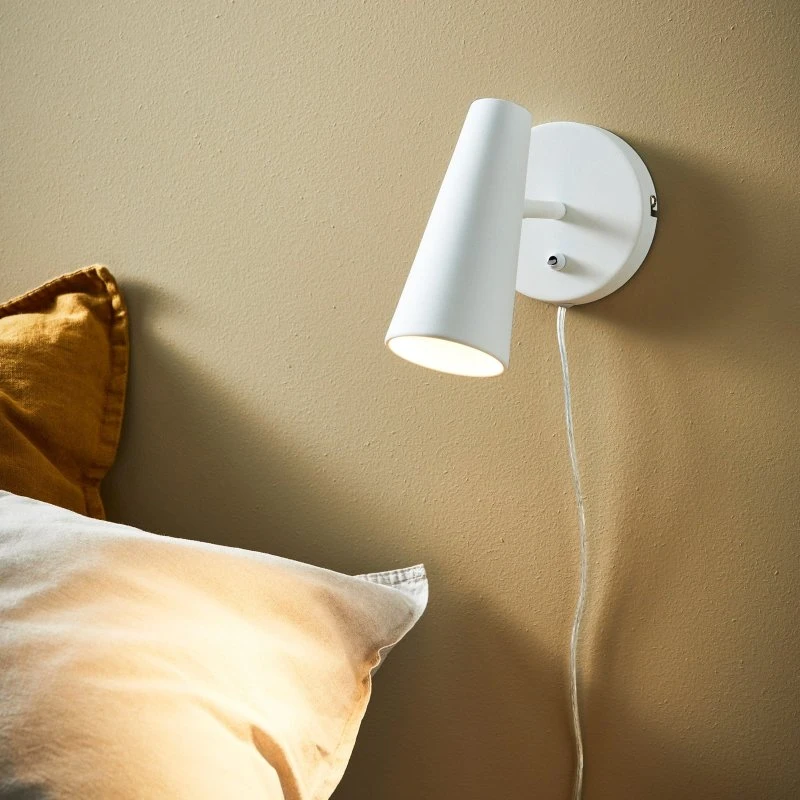 Markslöjd Crest Wandlamp Wit - Modern Metaal