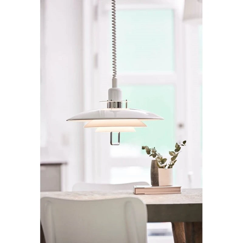 Belid Primus II Hanglamp Ø43 cm Wit/Chroom