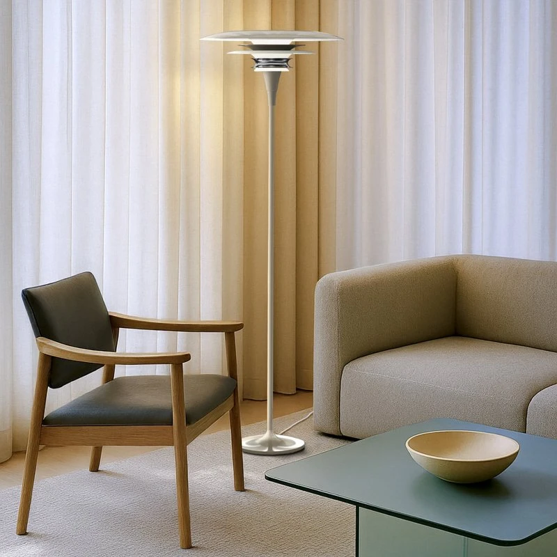 Belid Diablo Vloerlamp - Greige - 149 cm