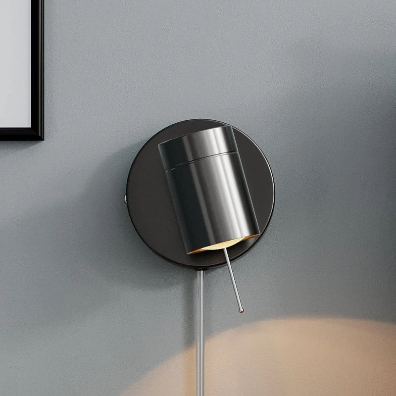 By Rydéns Correct wandlamp - Zwart - Dimbaar - GU10