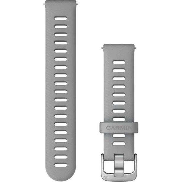 Garmin Quick Release 18 mm Siliconen Horlogeband - Grijs