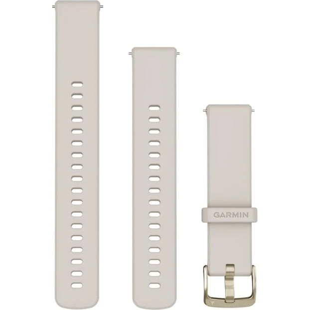 Garmin Quick Release 18 mm Siliconen Horlogebandje - Grijs