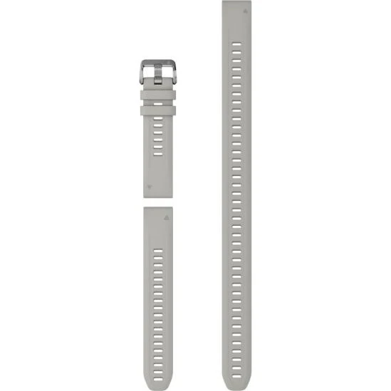 Garmin QuickFit® Siliconen Horlogebandje 20 mm - Grijs