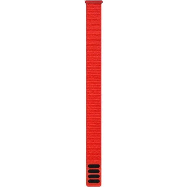 Garmin UltraFit 22mm Nylon Horlogebandje - Rood