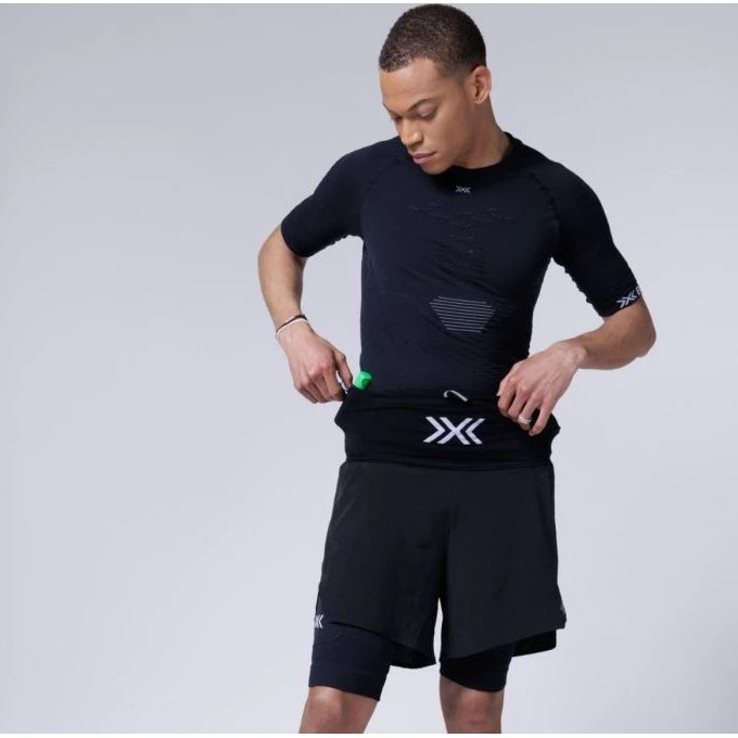 X-Bionic Running Heupriem - Zwart - L