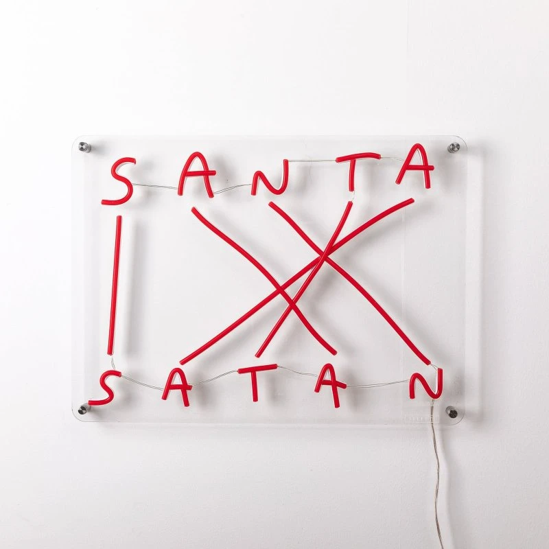 Seletti Santa-Satan LED Wandlamp - Rood