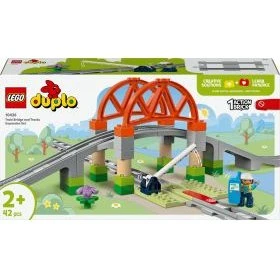 LEGO DUPLO 10426 Treinbrug en Rails Uitbreidingsset