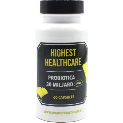 Highest Healthcare Probiotica 30 miljard – 60 capsules