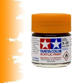 Tamiya X-26 Helder Oranje Glans 23ml Acrylverf
