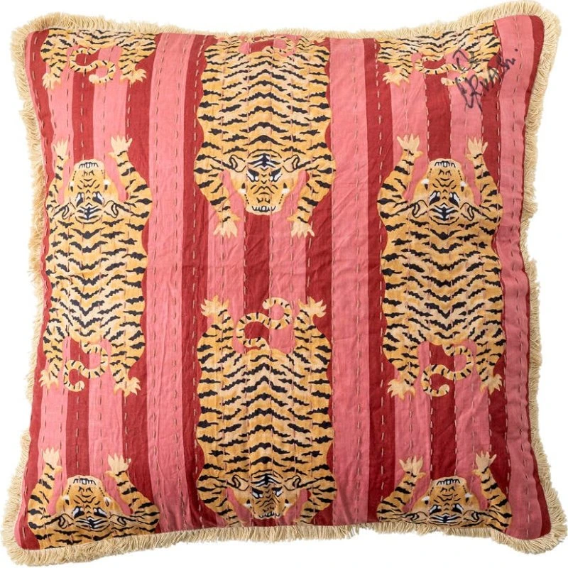 Bloomingville Poirino Kussen 45x45 cm Pink