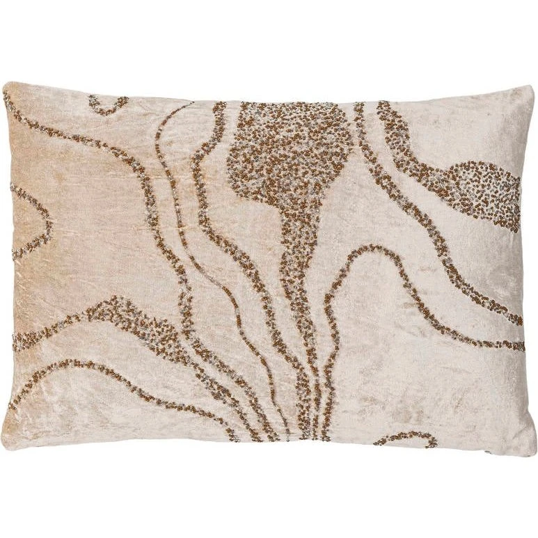 Bloomingville Adelona Kussen Bruin 50x35 cm