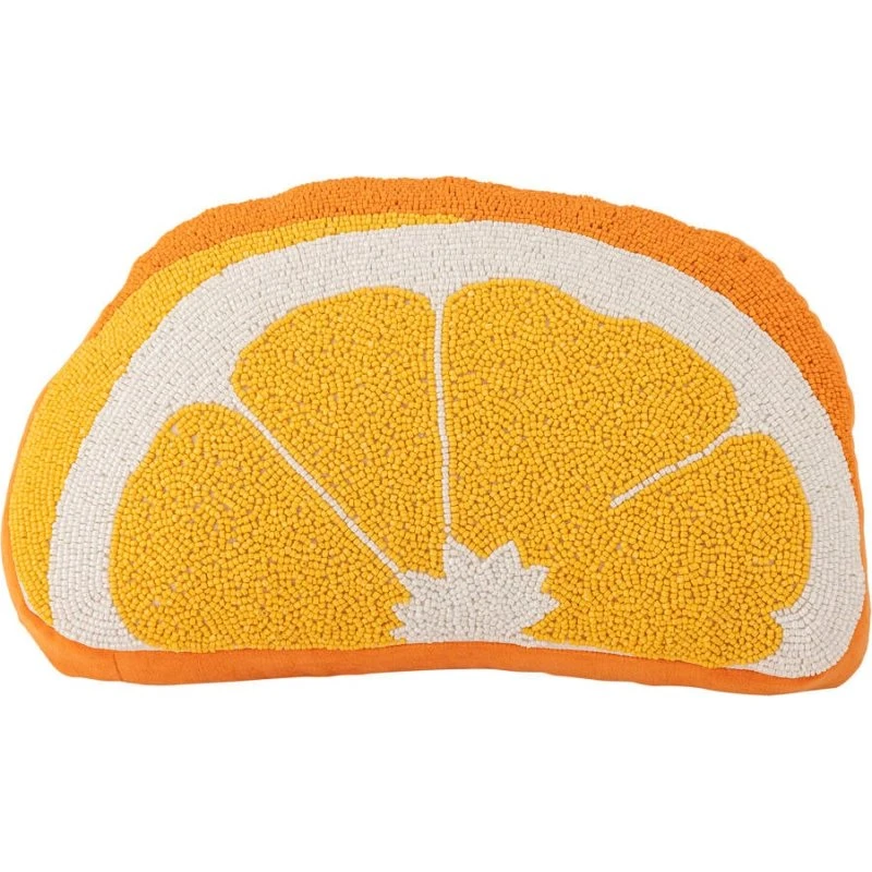 Bloomingville Navelina oranje sierkussen 38x23 cm