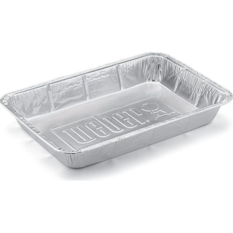 Weber Aluminium Lekbakjes Groot 10 stuks