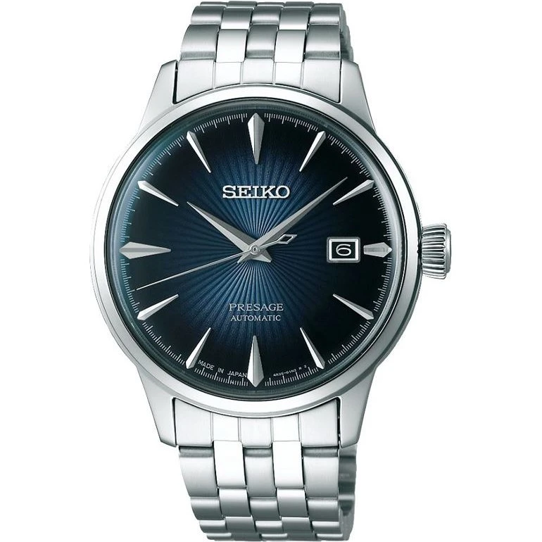Seiko Presage SRPB41J1 Blauw Automatisch (5ATM)