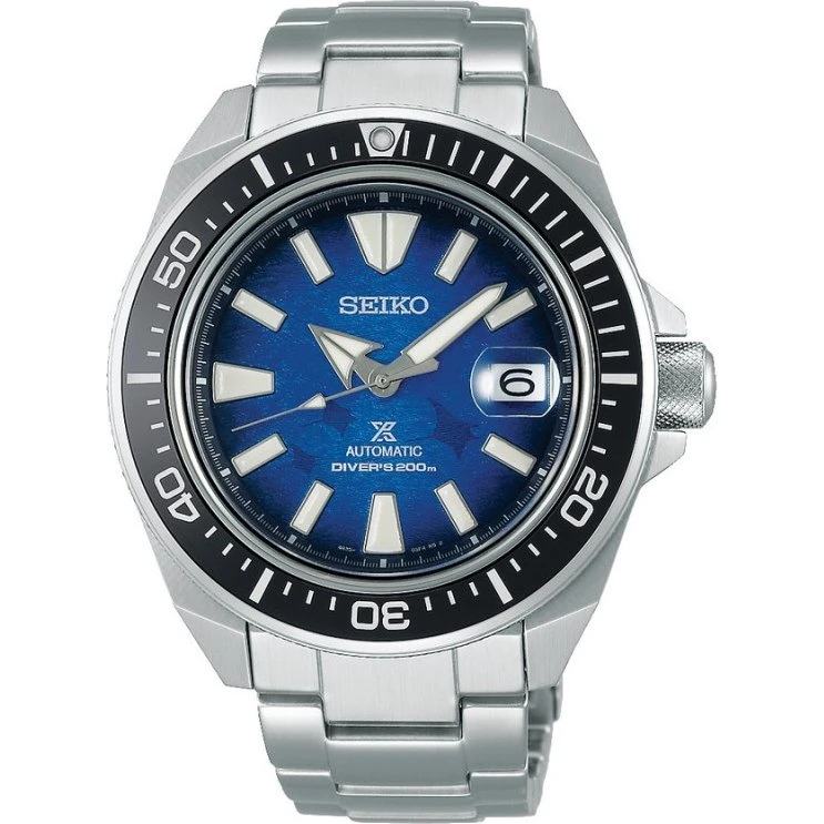 Seiko Prospex SRPE33K1 Automatisch 43,8 mm Blauw (200m)