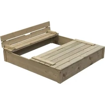 SwingKing Zandbak Robert 120x120 cm geïmpregneerd