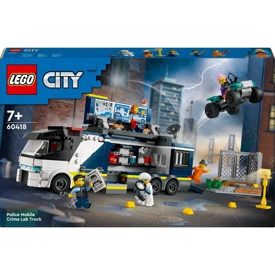 LEGO City Politielaboratorium in truck 60418