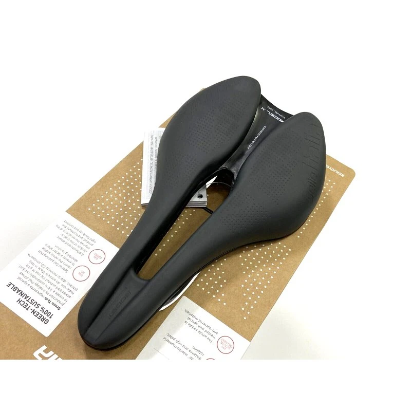 Selle Italia Model X Green Comfort+ Zadel Zwart 145 mm