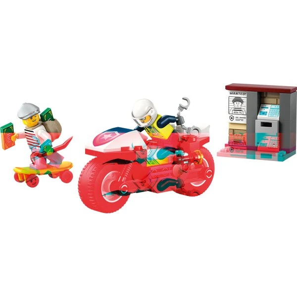 LEGO City Achtervolging op Politiemotor 60455