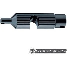 Topeak TVT-01 Ventiel Sleutel Aluminium Zwart