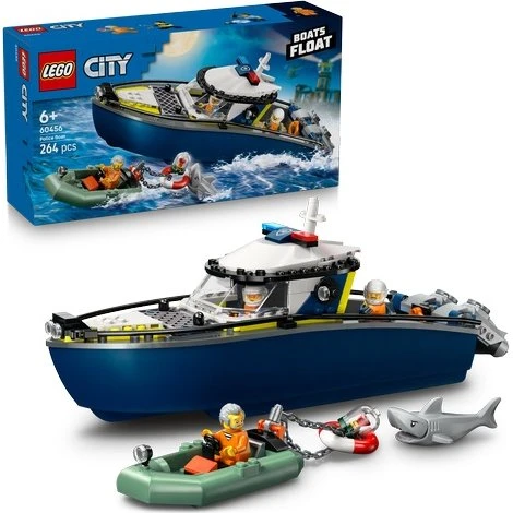 LEGO City 60456 Achtervolging met politieboot