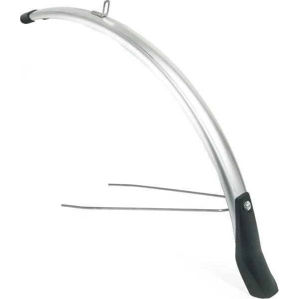 Eurofender Snello Voorspatbord 28 inch Zilver