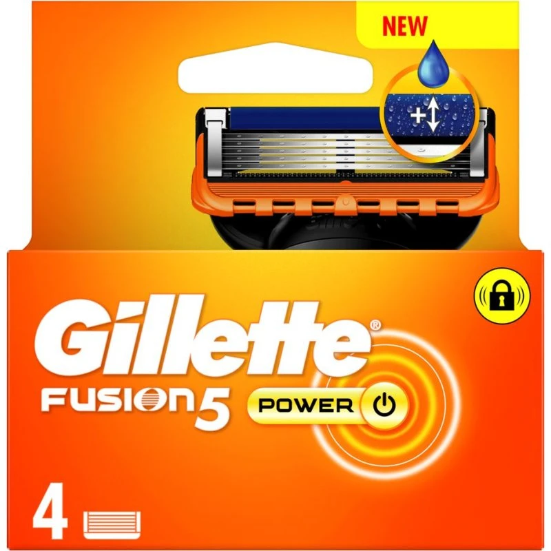 Gillette Fusion 5 Power Navulmesjes 4ST