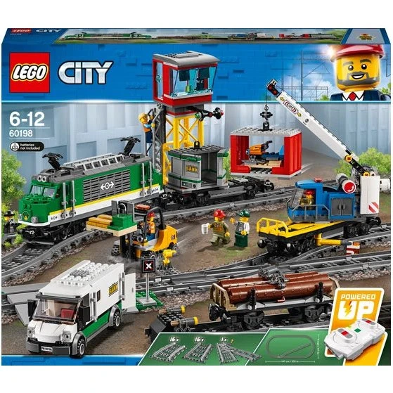 LEGO City Vrachttrein 60198 – gemotoriseerde goederentrein
