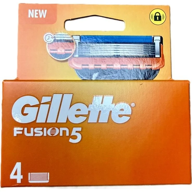 Gillette Fusion 5 Scheermesjes 4-pack