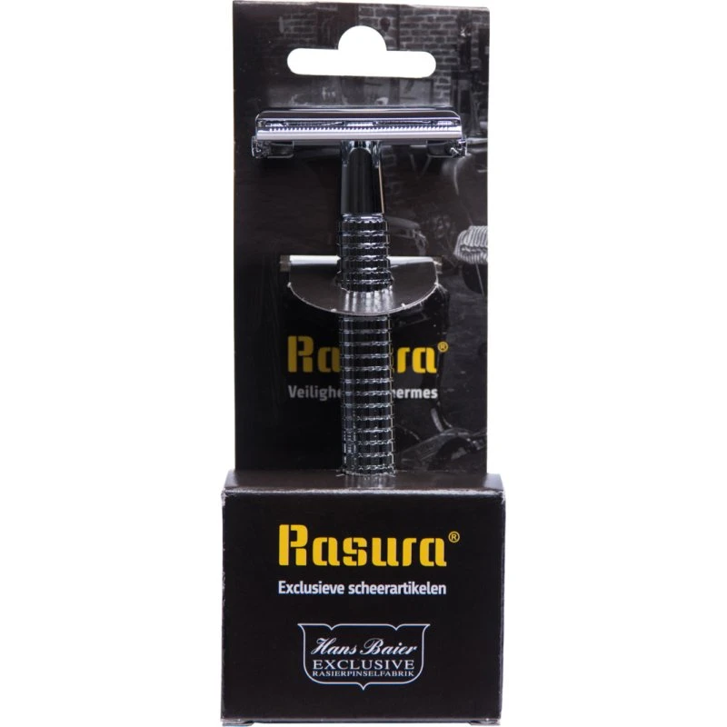 Herbapharm Rasura Veiligheidsscheermes chroom (10 stuks)