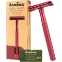 Bambaw Metalen Dubbelzijdig Scheermes - Rosé Gold