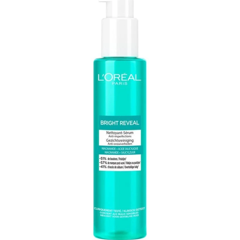 L'Oréal Paris Bright Reveal Gezichtsreiniger 150ml