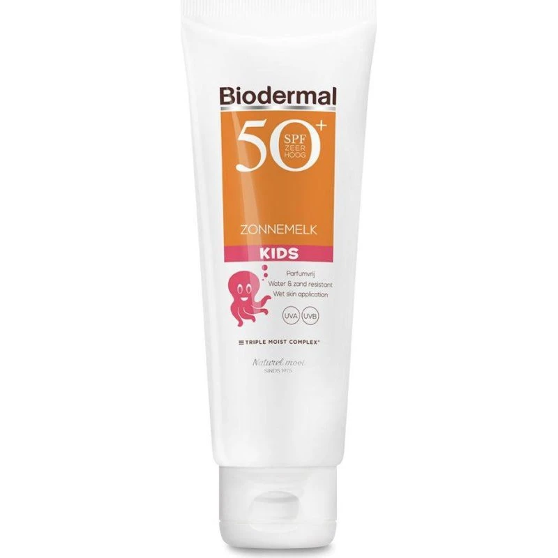 Biodermal Zonnemelk Kids SPF 50+ 125 ml