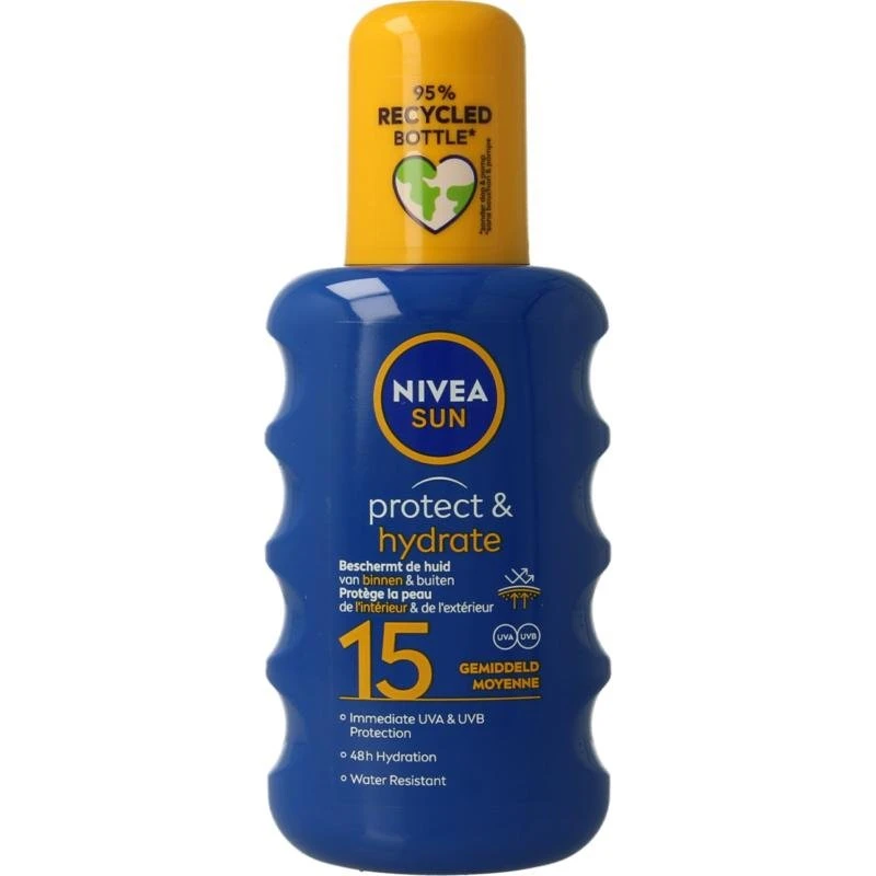 Nivea Sun Protect & Hydrate SPF15 Zonnespray 200 ml