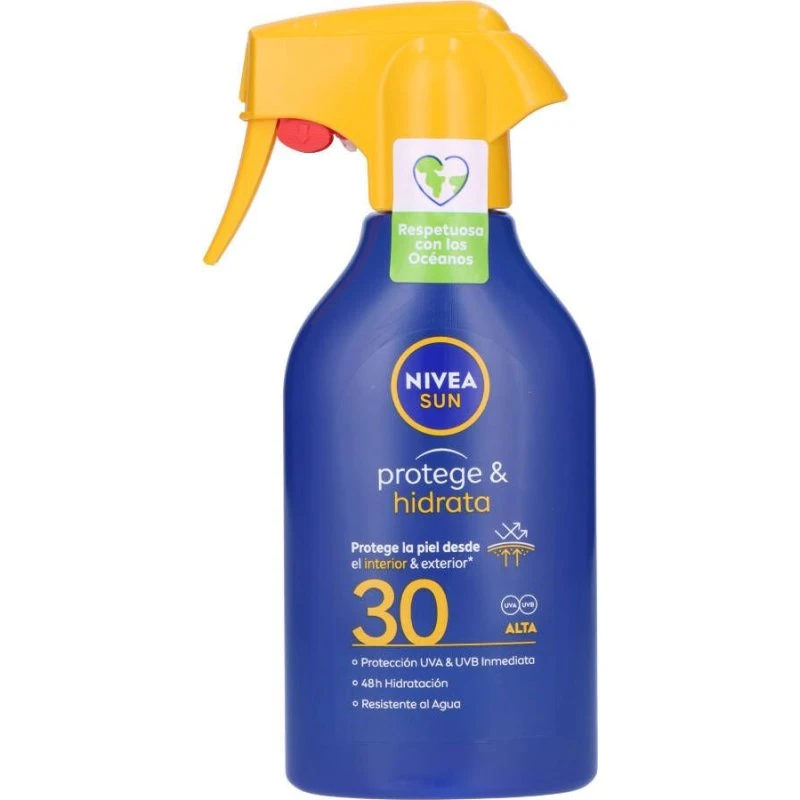 Nivea Sun SPF 30 Beschermt & Hydrateert Spray 270 ml