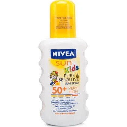 Nivea Sun Kids Protect & Sensitive Spray SPF50+ 200ml